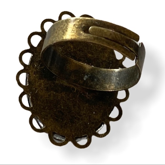 🌙 MOON PHASES RING | Adjustable | Magical Resin - Picture 6 of 11